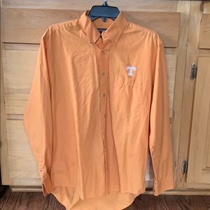 Tennessee Vols long sleeve button down orange
